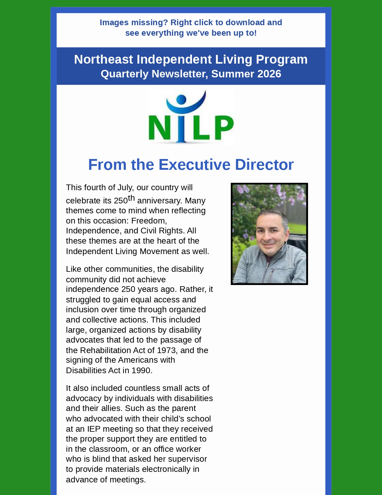 NILP - Quarterly Spring_Summer Newsletter 2026